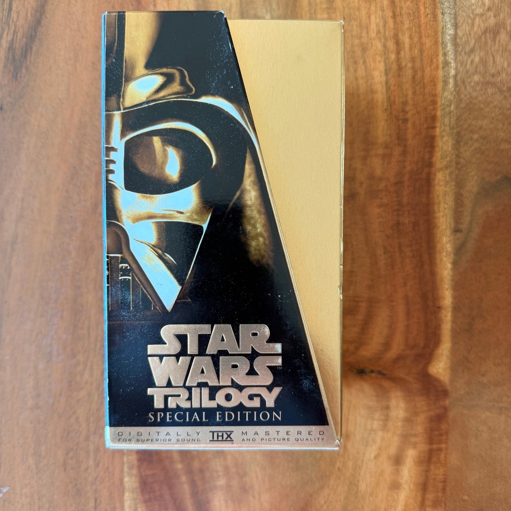 Star Wars Trilogy Special Edition VHS 3 Movies